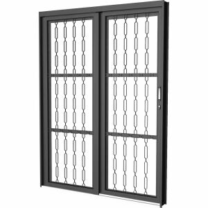 Imagem do produto PORTA DE CORRER LATERAL COM GRADE SEM POSTIGO